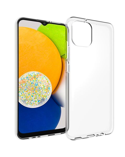 Accezz Clear Backcover Samsung Galaxy A03 - Transparant / Transparent