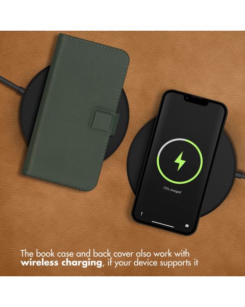 Accezz Premium Leather 2 in 1 Wallet Bookcase Samsung Galaxy A52(s) (5G/4G) - Groen / Grün  / Green