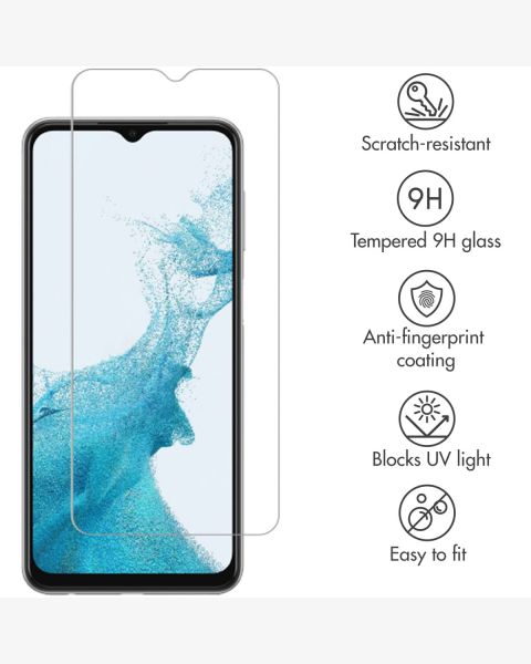 Selencia Gehard Glas Screenprotector Samsung Galaxy A23 (5G)