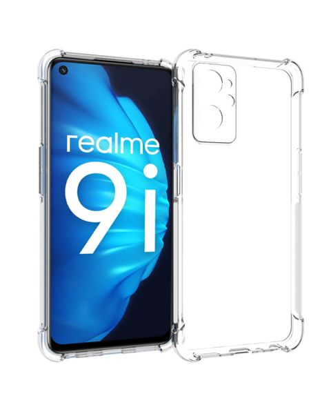Accezz Clear Backcover Realme 9i - Transparant / Transparent