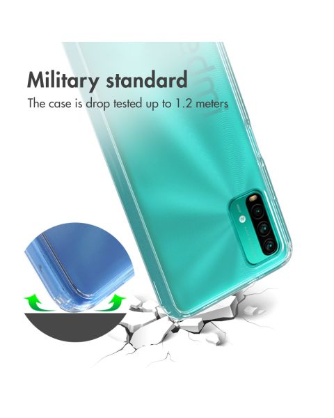 Accezz Xtreme Impact Backcover Xiaomi Redmi 9T - Transparant / Transparent