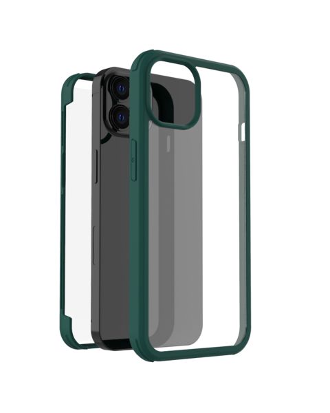 Accezz 360° Full Protective Cover iPhone 14 Pro - Groen / Grün  / Green