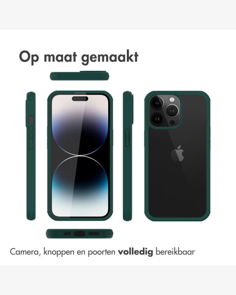 Accezz 360° Full Protective Cover iPhone 14 Pro Max - Groen / Grün  / Green