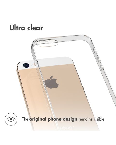 Accezz Xtreme Impact Backcover iPhone 5 / 5s / SE - Transparant / Transparent