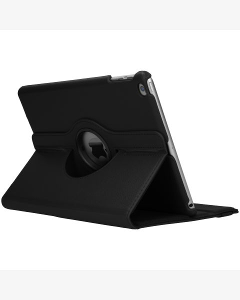 Accezz 360° draaibare Bookcase iPad (2018 / 2017) - Zwart / Schwarz / Black
