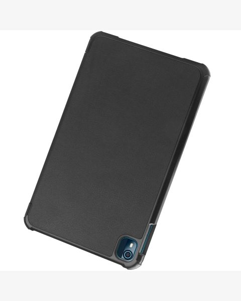 Accezz Trifold Bookcase Nokia T10 - Zwart / Schwarz / Black