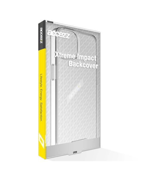 Accezz Xtreme Impact Backcover iPhone SE (2022 / 2020) / 8 / 7 / 6 - Transparant / Transparent