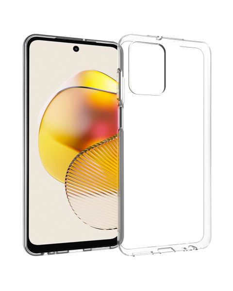 Accezz Clear Backcover Motorola Moto G73 - Transparant / Transparent