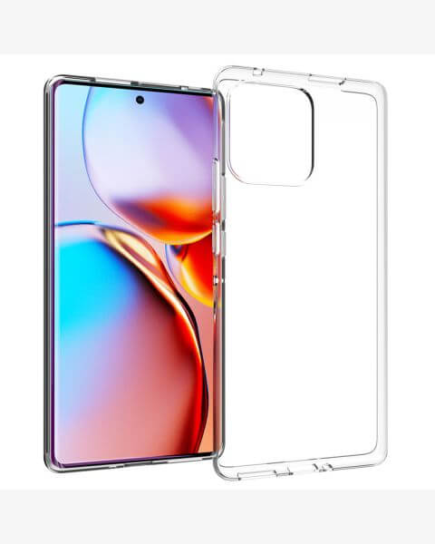 Accezz Clear Backcover Motorola Edge 40 Pro - Transparant / Transparent