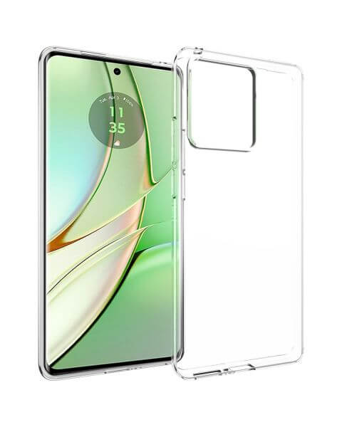 Accezz Clear Backcover Motorola Edge 40 - Transparant / Transparent