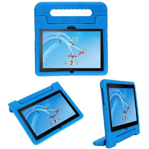 Kidsproof Backcover met handvat Lenovo Tab P10 / M10 - Blauw / Blue