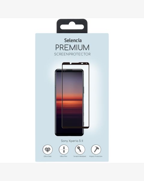 Selencia Gehard Glas Premium Screenprotector Sony Xperia 5 II