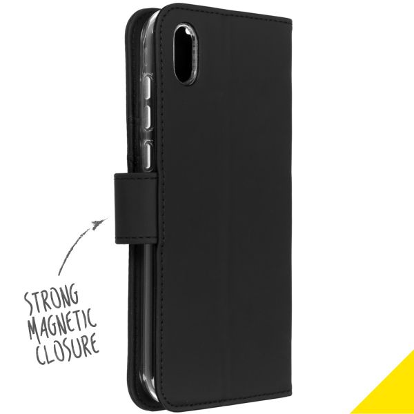 Accezz Wallet Softcase Bookcase Huawei Y5 (2019) - Zwart / Schwarz / Black