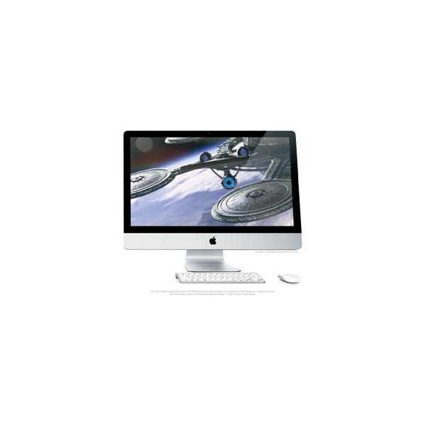 iMac 27-inch Core i7 2.8 GHz 2 TB HDD 32 GB RAM Zilver (Late 2009)