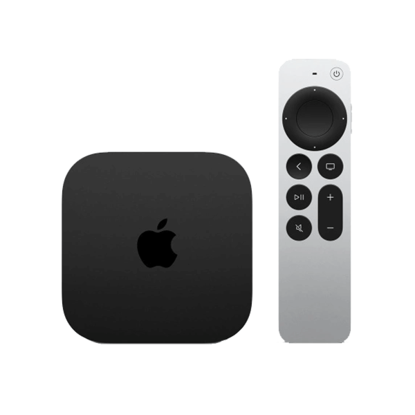 Apple TV | 4K HDR | 64GB Flash Storage | WiFi + Ethernet | Zwart | 2022