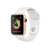 Apple Watch Series 3 | 42mm | Aluminium Case Goud | Wit sportbandje | GPS | WiFi + 4G