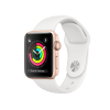 Apple Watch Series 3 | 42mm | Aluminium Case Goud | Wit sportbandje | GPS | WiFi