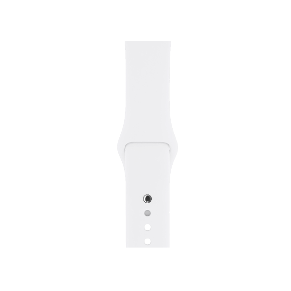 Apple Watch Series 3 | 38mm | Aluminium Case Goud | Wit sportbandje | GPS | WiFi + 4G