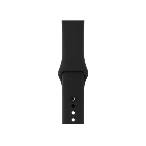Apple Watch Series 3 | 42mm | Aluminium Case Spacegrijs | Zwart sportbandje | GPS | WiFi