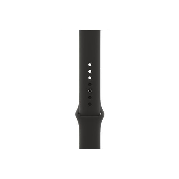 Apple Watch Series 6 | 40mm | Aluminium Case Spacegrijs | Zwart sportbandje | GPS | WiFi + 4G