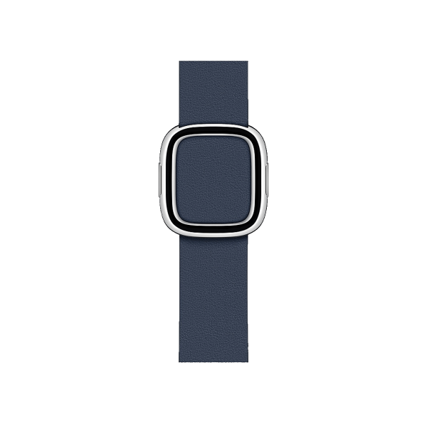 Apple Watch 38/40 mm Leren Loop HorlogeBand Donker Blauw