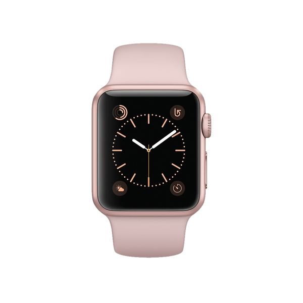 Apple Watch Series 2 | 38mm | Aluminium Case Rose Goud | Roze sportbandje | GPS | WiFi