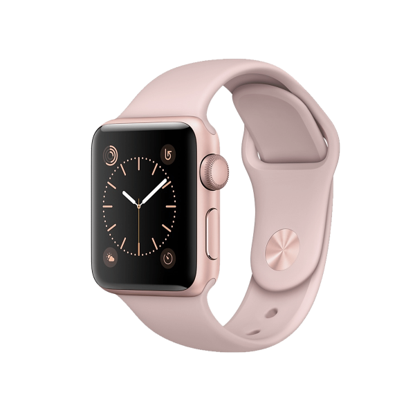 Apple Watch Series 2 | 38mm | Aluminium Case Rose Goud | Roze sportbandje | GPS | WiFi