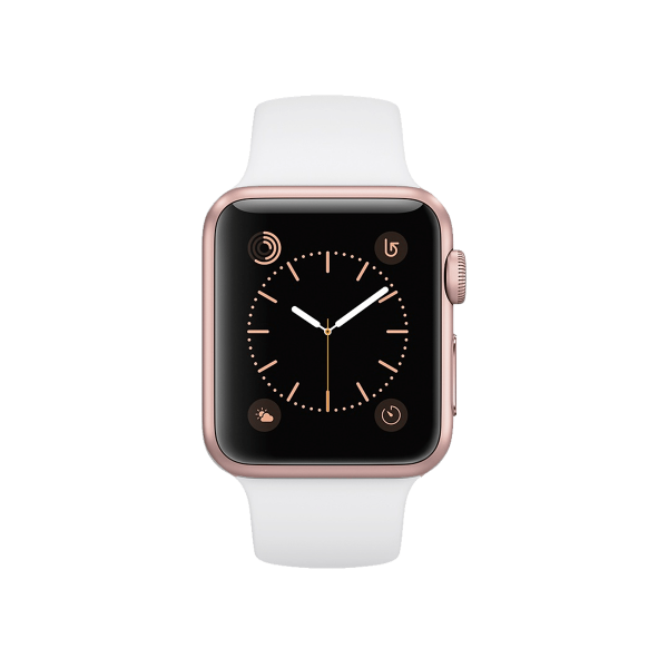 Apple Watch Series 2 | 42mm | Aluminium Case Goud | Wit sportbandje | GPS | WiFi