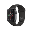 Apple Watch Series 5 | 40mm | Aluminium Case Spacegrijs | Zwart sportbandje | GPS | WiFi