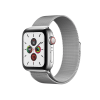 Apple Watch Series 5 | 40mm | Stainless Steel Case Zilver | Zilver Milanees bandje | GPS | WiFi + 4G