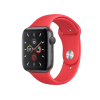 Apple Watch Series 5 | 44mm | Aluminium Case Spacegrijs | Rood sportbandje | GPS | WiFi