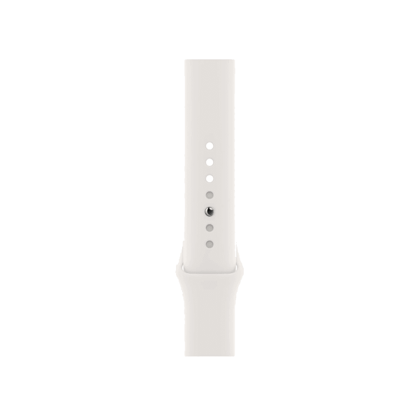 Apple Watch Series 6 | 40mm | Aluminium Case Goud | Wit sportbandje | GPS | WiFi + 4G