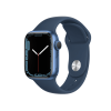 Apple Watch Series 7 | 41mm | Aluminium Case Blauw | Blauw sportbandje | GPS | WiFi