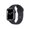 Apple Watch Series 7 | 41mm | Aluminium Case Middernacht Blauw | Blauw sportbandje | GPS | WiFi
