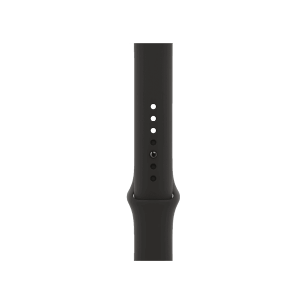 Apple Watch Series 7 | 45mm | Aluminium Case Blauw | Zwart sportbandje | GPS | WiFi + 4G