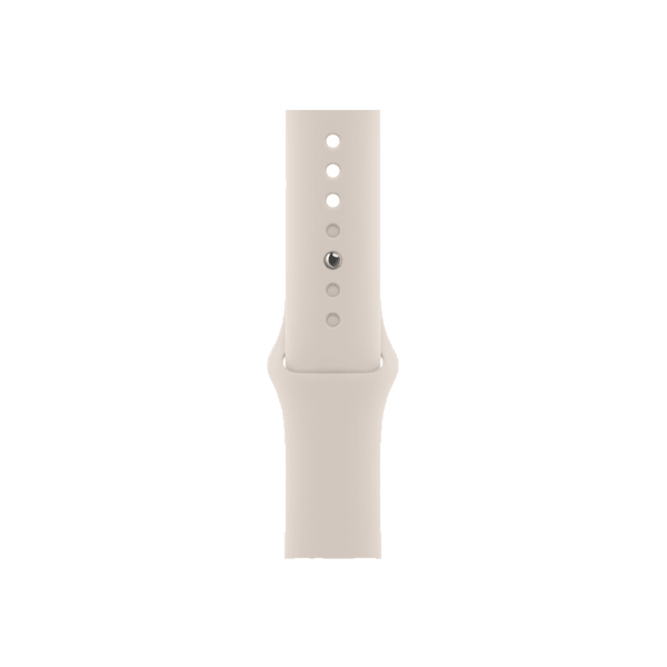Apple Watch Series 7 | 45mm | Aluminium Case Sterrenlicht Wit | Sterrenlicht Wit sportbandje | GPS | WiFi