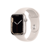 Apple Watch Series 7 | 45mm | Aluminium Case Sterrenlicht Wit | Sterrenlicht Wit sportbandje | GPS | WiFi + 4G