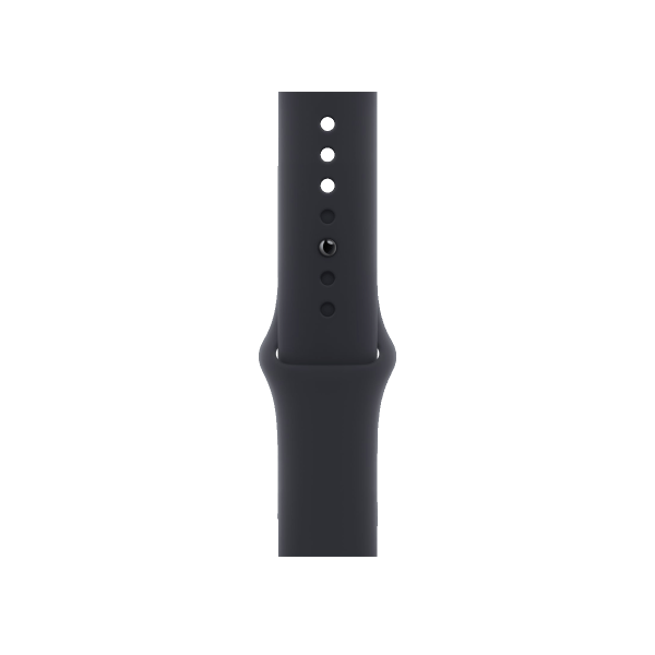 Apple Watch Series 8 | 41mm | Aluminium Case Sterrenlicht Wit | Zwart sportbandje | GPS | WiFi