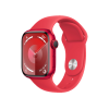 Apple Watch Series 9 | 41mm | Aluminium Case Rood | Rood sportbandje S/M | GPS | WiFi