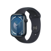 Apple Watch Series 9 | 45mm | Aluminium Case Middernacht | Middernacht sportbandje S/M | GPS | WiFi