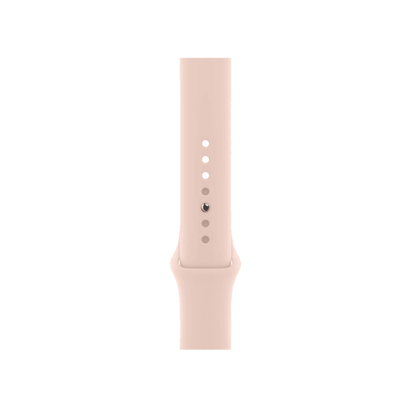 Apple Watch Series SE | 40mm | Aluminium Case Goud | Roze sportbandje | GPS | WiFi