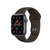 Apple Watch Series SE | 40mm | Aluminium Case Spacegrijs | Zwart sportbandje | GPS | WiFi + 4G