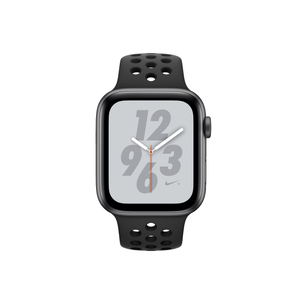 Apple Watch Series 4 | 44mm | Aluminium Case Spacegrijs | Zwart sportbandje | Nike+ | GPS | WiFi