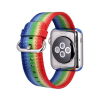 Apple Watch 38/40 mm gewoven Nylon Horlogeband Multi