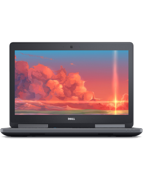 Dell Precision 7510 | 15.6 inch FHD | 6e generatie i7 | 256GB SSD | 16GB RAM | NVIDIA Quadro M1000M | 2.7 GHz | QWERTY/AZERTY