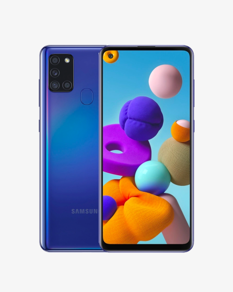 Samsung Galaxy A21S 64GB Blauw