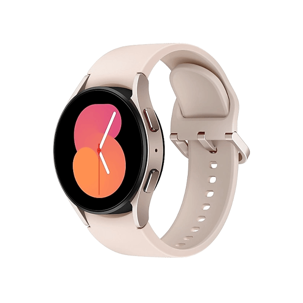Galaxy Watch5 | 40mm | Aluminium Case Rose Goud | Rose Goud sportbandje | GPS | WiFi + 4G