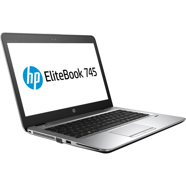 HP EliteBook 745 G4 | 14 inch QHD | 8e generatie A12 | 256GB SSD | 8GB RAM | QWERTY/AZERTY/QWERTZ