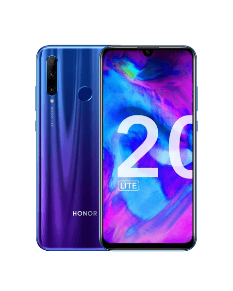 Huawei Honor 20 Lite | 128GB | Blauw | Dual