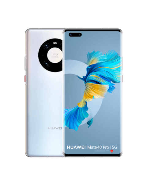 Refurbished.nl Huawei Mate 40 Pro | 256GB | Zilver aanbieding